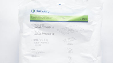 Halyard 88231 Laparotomy Pack III 104inch x 76inch x 120inch